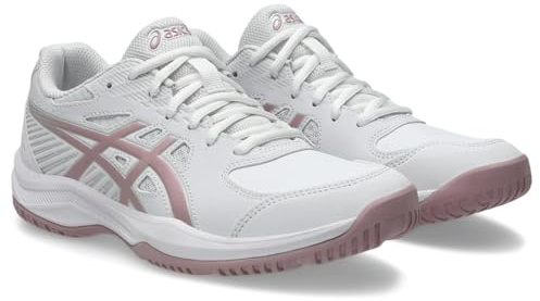ASICS Womens Court Slide 4 Sneaker, White Morganite, 4.5 UK
