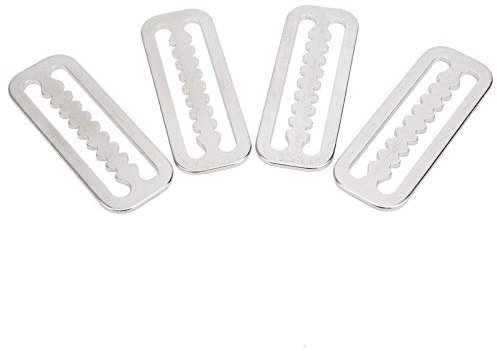 Ufolet Anti-Rost-Gurtstopper, langlebiger Gewichtsgurthalter aus Edelstahl 304, Gurtbandschnalle, robust für das Tauchen zu Hause