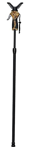 Benisport - Monopode de chasse - Fieryder : noir, alliage d'aluminium, monopied, support d'arme, bipode