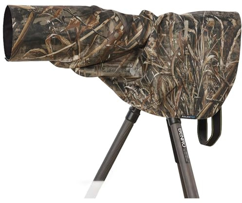 ROLANPRO Wasserdichter Teleobjektiv-Regenschutz für Canon RF 100–500 mmF5.6, Sigma 150–600 mm F5–6.3 DG OS HSM C, für Sony/Nikon 100–400, XS, Länge: 60 cm