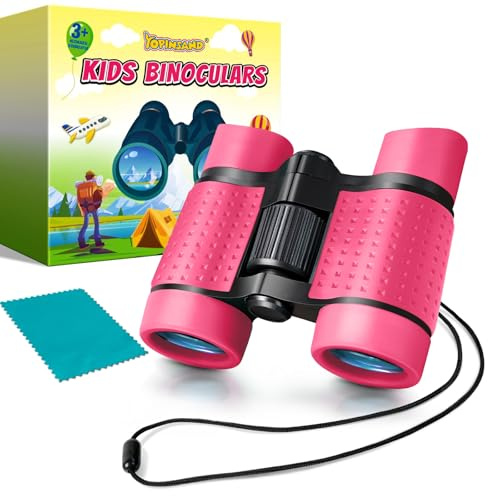 Prismáticos para niños, Juguetes, Regalos para niños y niñas de 3 a 12 años