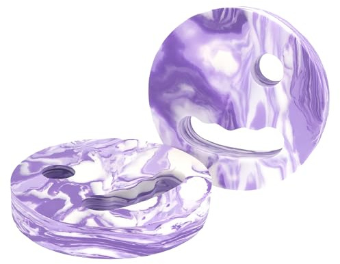 Aqua Disc Adulti Bambini, 2 Dischi per Esercizi in Acqua, Peso D'acqua per Esercizi in Piscina, Dischi in Schiuma EVA per Fitness in Acquas, Disco da Nuoto Portatile per Adulti Principianti