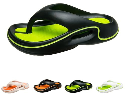 hehiy Pantofole Ortopedica da Uomo Scarpe da Riabilitazione Antiscivolo Regolabili Traspirante Ciabatte da Passeggi Ciabatte Hotel Casual e Versatile