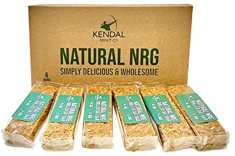 Natural Superfood Energy Bar | Honey, Oats, Dried Fruits, Choc Chunks & Superseeds | 6g Protein | Made Fresh (6 x 70g, Rolled Oats)