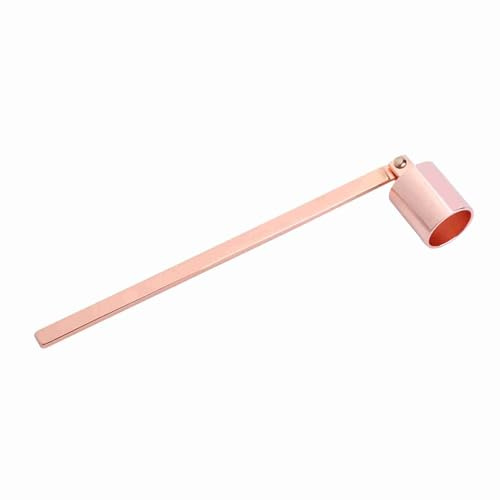 Cufaee Apagavelas Apagavelas, Apagavelas, Accesorio para Velas para Vasos, Velas perfumadas y más, Otros Tipos de Velas (Pink Gold)