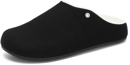 Herr- Och Damtofflor i Ledig Stil Fleecefodrade Med Fotvalvsstöd Mjuka Mockaskor Vattentäta Slip-On-Skor