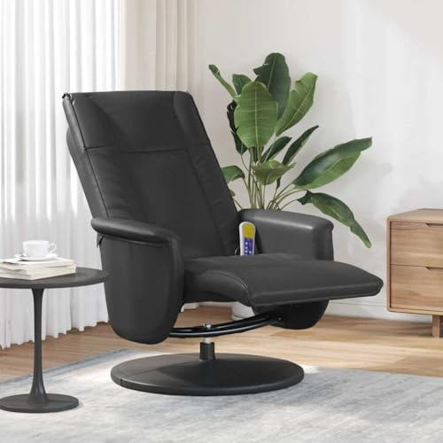 Genérico Silla de masajes reclinable Negro 71 x 90 x 105 cm,Mobiliario,Sillas,Sillones de Masaje eléctricos,42018591