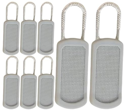 Remplacement de la tirette de fermeture éclair,Tirette de remplacement de la fermeture éclair,Ensemble de fermetures de remplacement pour sac à dos | Languette de à glissière amovible