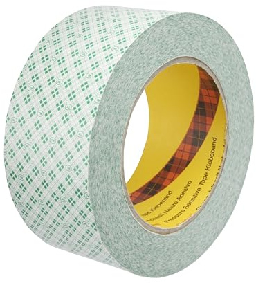 3M Adhesive Transfer Tape 465, Transparent, 12 mm x 55 m, 0.05 mm