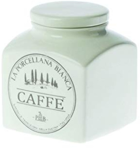 La Porcellana Bianca, Barattolo Caffè in Porcellana, Linea Conserva, Capienza 1.1L