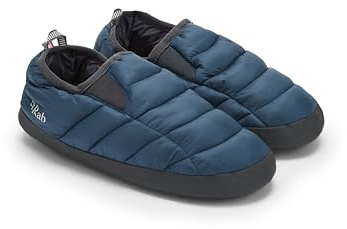 Rab Cirrus Hut Slippers - Synthetic Insulated Slipper for Skiing & Mountaineering - Tempest Blue - Large
