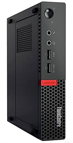 Lenovo Mini PC Computer Desktop ThinkCentre M710q Tiny, Processore Core i7-7700T, Memoria Ram 16GB, Disco SSD 240GB Win 11 (Ricondizionato)