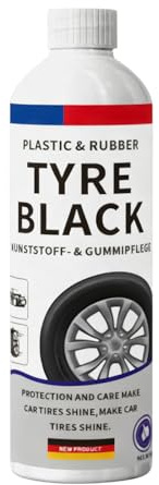 Generico Abrillantador de neumáticos de coche | Abrillantador de neumáticos de coche | Spray para tratamiento de neumáticos – para camiones SUV Detailing Apasionados Gestores de Flotas Presentación