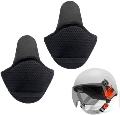 WUFKOP 2 Pièces Cache-Oreilles pour Casque, Cache-Oreilles de Casque Velo Amovibles et Réutilisables, pour Hommes et Femmes (Cyclisme, VTT, Scooter)