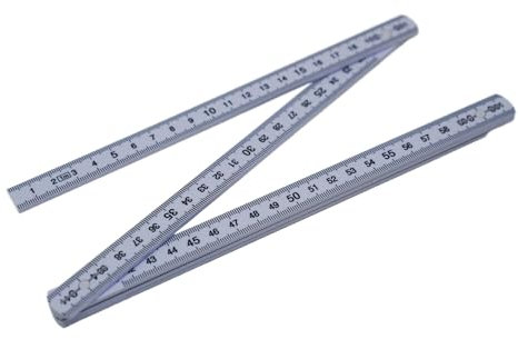 Dapetz ® Folding Ruler 1 Meter 3ft– Durable, Elastic, and Stable with Duplex Division, Measuring Tool for Home, Workshop, Hobby, and Craft Use 1000mm