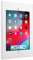 Maclean MC-907 Tablet Wandhalterung mit Diebstalschutz Universal-Halterung Kompatibel mit 12.9 iPad Pro (Gen1/2) VESA-Montage 75x75 (Weiß)