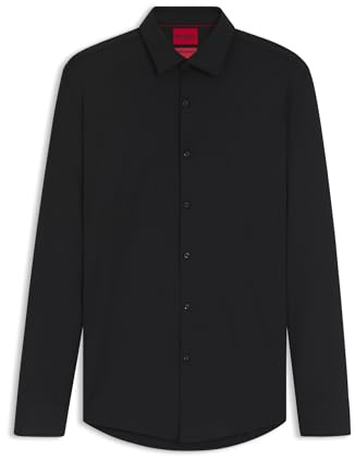 HUGO Chemise Slim Fit en Jersey Stretch Performant
