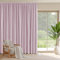 PONY DANCE Kinderzimmer Gardinen für Große Fenster Blickdichter Vorhang mit Kräuselband für Schiene 1er Set H 245 x B 300 cm Thermogardinen Hitzeschutz Kindervorhänge Mädchen, Hellpink