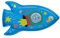 Ippo Kids Piatto Rocket Kids | Piatto per bambini con design divertente a forma di razzo | Piatto per bambini piccoli | Piatto per snack | Piatto per svezzamento | 30 cm x 18 cm
