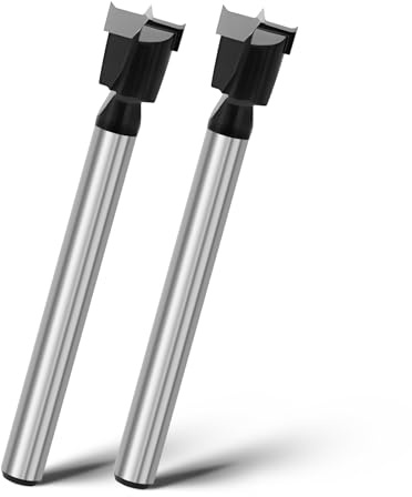 2tlg Forstnerbohrer 14mm,Holzbohrer 93mm Länge mit Rundschaft für tiefe Bohrungen für Holz,Hartholz, Weichholz