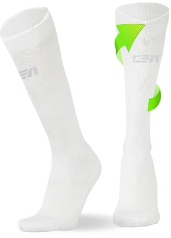 COMPRESSION FOR ATHLETES Calze Compressione Graduata Donna e Uomo di Bambù, Made in Unione Europea