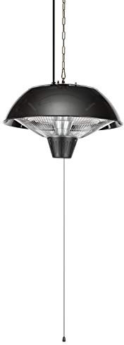 Tristar Riscaldamento a infrarossi KA-5273, Fissaggio a parete, Emissione di Calore a 360°, IP34, Nero