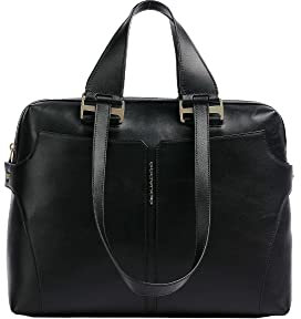 Piquadro S126 Aktentasche Leder 38 cm Laptopfach
