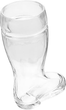 MAGICLULU Bicchiere Di Vetro a Forma Di Stivale Creativo Per Whisky e Cocktail, Boccale Da Bar 580 Ml Per Birra e Liquori, Per Feste, Bar e Serate Tra Amici