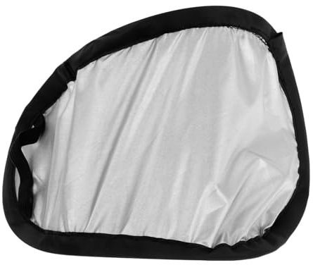 TOPPERFUN Auto Handy Sonnenschutz Uv-beständig Hitzeschutz Robust Silberbeschichtet Vertikal Für Armaturenbrett Einfache Montage Schützt Vor Überhitzung Für Auto Motorrad