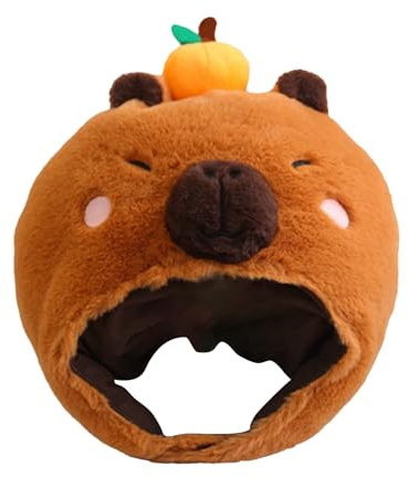 Generico Peluga di cappello da animale, cappelli divertenti per bambini - Coppia di peluche comode multiuso | Custometro cosplay per donne uomini adolescenti ragazzi ragazzi