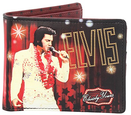 Nemesis Now Elvis Geldbörse 10cm rot, PU, rot, 10 cm, Klassisch