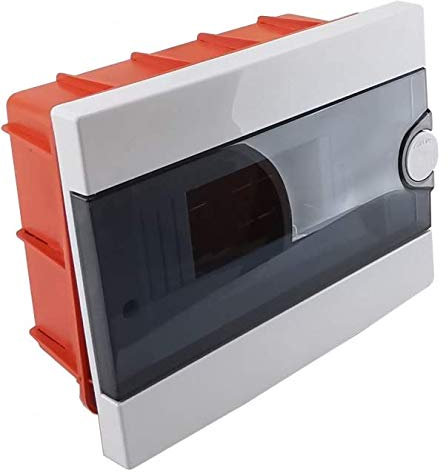 Quadro elettrico centralino 9 moduli DIN box incasso oppure superficie scatola IP40 interruttori magnetotermici (Incasso)