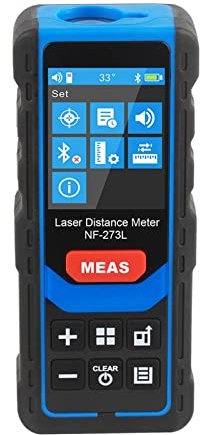 BAODAL Fiber Cleaver NF-273L Misuratore di Distanza Laser 60M 80M 120M Telemetro Nastro Laser Telemetro Misura Lunghezza Area Volume Righello Strumento di Test