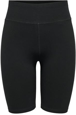 ONLY Pantalones Cortos para Mujer Onpnoon Life HW City JRS Noos, Negro, M