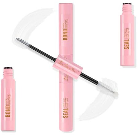 Sixstarhair Colle Pour Cils Lash Bond et Seal 2 en 1 Colle DIY Individuels Cils Waterproof Cluster Lash Glue Strong Hold 48-72 Hours Colle a Faux Cils Blanche