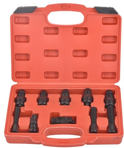 DHA 10tlg Polradabzieher Polrad Abzieher Set für Roller Motorrad Scooter kompatibel mit Kawasaki Honda Suzuki