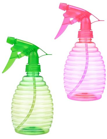 Bottiglie A Spruzzo - Can Annaffio Da 2 Per Piante D'appartamento | Bottiglia Da Parrucchiere Da 500 Ml | FOTTO ACQUA ACQUA DI FOGE FINE | Irrigazione In Pentola Leccata Bottiglia Spray Per Terr