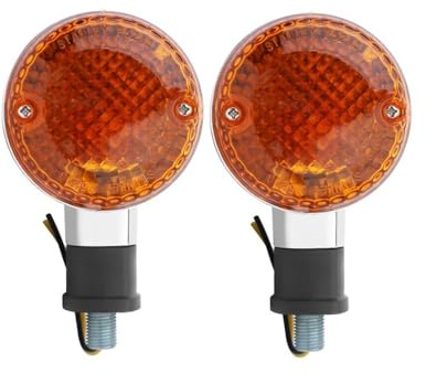 motorcykelblinkers Kompatibel Med För Bolt XV950 R/C 2014-2018 Motorcykel Blinkers Retro Bullet Indikatorlampa Glödlampa