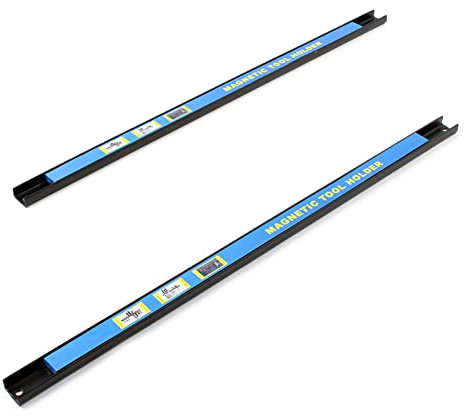 Magnetic Tool Holder Bar 2x Magnetic Strip Storage Rack Tool Organiser Super Strong Magnets