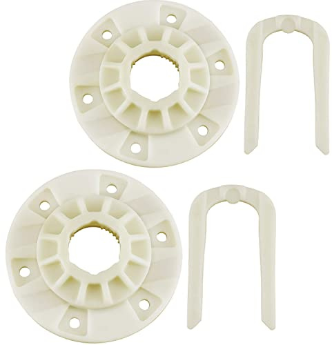 2 Pack W10396887 & W10528947 Washing Machine Hub Kit, Replacement For Maytag Bravos Whirlpool Kenmore Washers Parts & Accessories