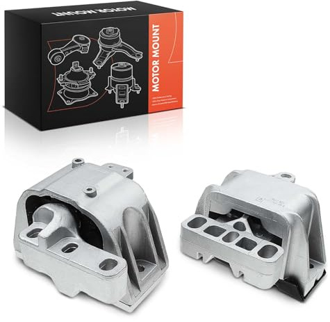 Frankberg 1x Vorne Rechts Motorlager + 1x Schaltgetriebe Getriebelager Kompatibel mit A3 8L1 1.8T qua.ttro 1.8T 1.8 1.9TDI 1996-2003 Leon 1M1 1.8 20V 1.9TDi 1999-2006 Replace# 1J0199262BF