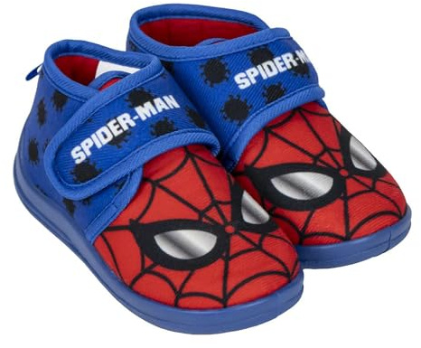 CERDÁ LIFE'S LITTLE MOMENTS | Zapatillas de Casa Media Bota Spiderman – Cómodas y Antideslizantes – Diseño Heroico y Divertido para Fans del Hombre Araña