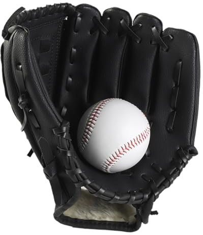 Remingtape 10,5 baseballhandskar fälthandskar professionella baseball och softball PU fånghandskar svart