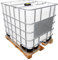 REKUBIK 1000l IBC Tank Ballasttank DN150/50 auf Holzpalette (Gebraucht/Gespült)