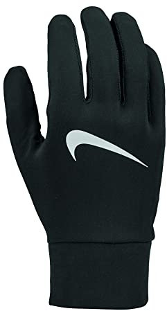 Nike Herren 9331/67 Lightweight Technologie Running Handschuhe, 082 Black/Silver, S