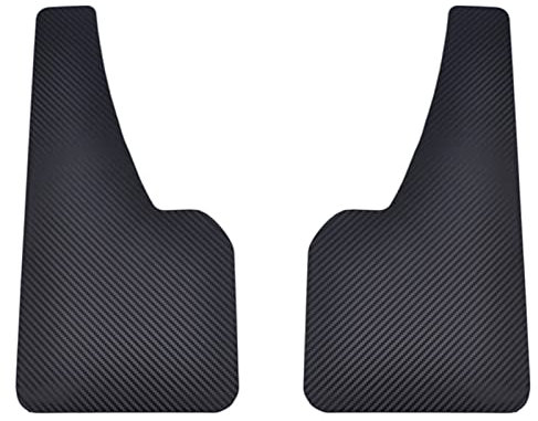 Universal-Schmutzfänger für vorne oder hinten, 2 Stück, Spritzschutz, Karbonfaser-Effekt, Schmutzfänger für Auto, Auto, Van, SUV, Pickup Zubehör