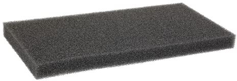 DL-pro Filtre éponge 280 x 137 x 20 mm pour Gorenje 429410 810183 D SP13 Panasonic ANH-628504 Mousse filtrante pour sèche-linge, pompe à chaleur, sèche-linge