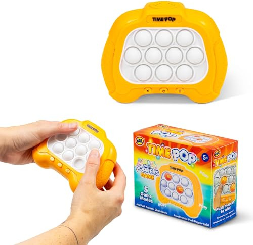 HGL TIME POP LIGHT UP PUSH POPPER GAME - ORANGE