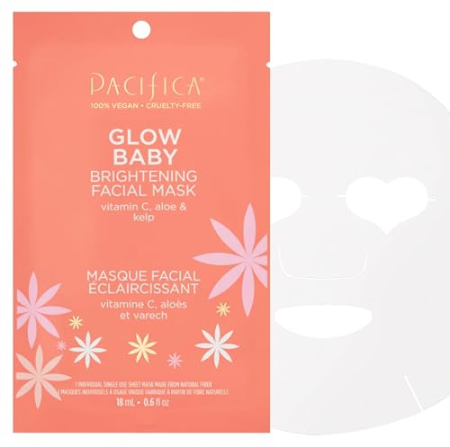 Pacifica, Facial Mask Brightening Glow Baby 0.6 Fl Oz