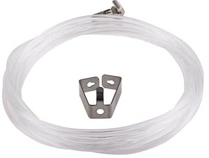 Stasbinario quadri per appendere - cobra + cavo perlon + gancio smartspring - Sistemi per appendere quadri/cornici/poster - gancetti per quadri - senza forare - 150 cm (set da 2, 4 o 5 pezzi)